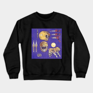 Yellow Power Weapons Crewneck Sweatshirt